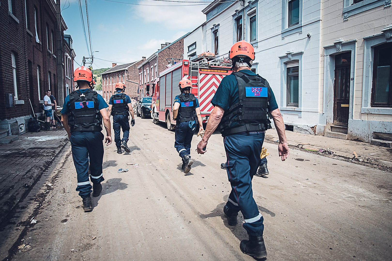 Pompiers-humanitaires du GSCF 